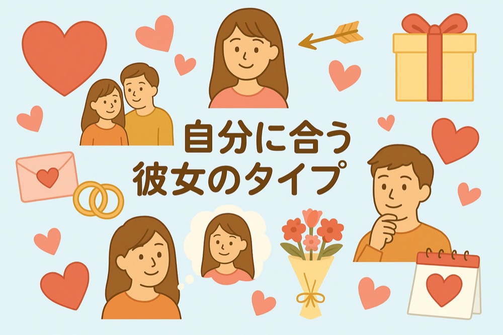 自分に合う彼女のタイプ診断のタイトル画像