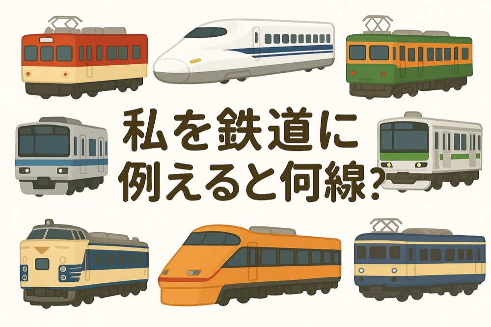 AI診断：自分を鉄道路線に例えると何線