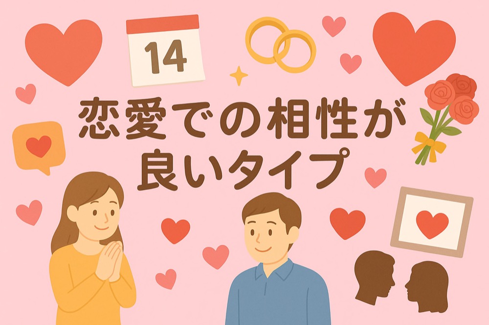 恋愛での相性が良いタイプ診断のタイトル画像